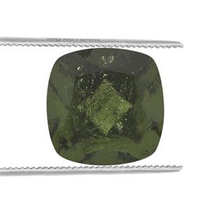 5cts Moldavite 12x12mm Cushion (N)
