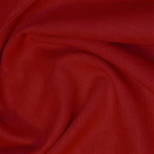 Dark Red Enzyme Washed Linen 0.5m 