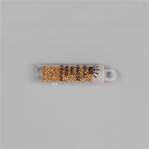 Miyuki Galvandised Gold Seed Beads 15/0 (8.2GM/TB)