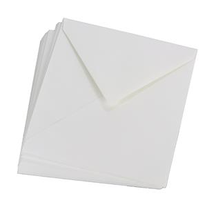 100 x 8x8 Off White envelopes. 120gsm.