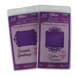 Sweet Dixie Festive Frames with stamps