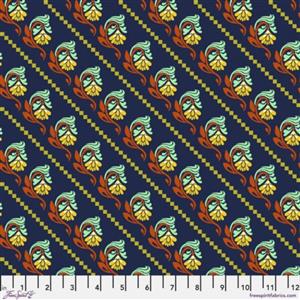 Anna Maria Horner Fluent Collection Tilt Navy Fabric 0.5m