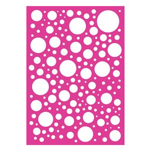 Embossing Stencil - Circles - A5