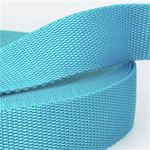 Turquoise Blue Polypropylene Webbing 1.5m x 25mm