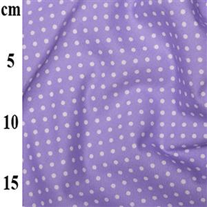 Rose and Hubble Cotton Poplin Spots on Lilac Fabric 0.5m