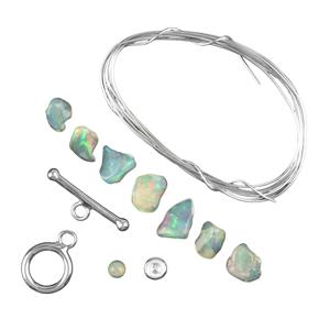 925 Sterling Silver Ethiopian Opal Project With Instructions By Charlie Bailey