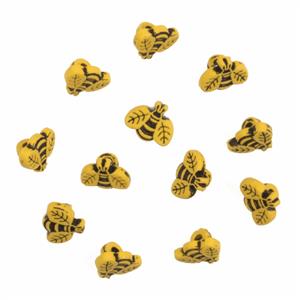 Bees Buttons Pack of 12