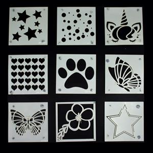 Under The Rainbow - Pick and Mix Stencils - Any 5 for 11.97