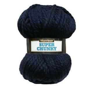 Marriner Navy Super Chunky Yarn 100g