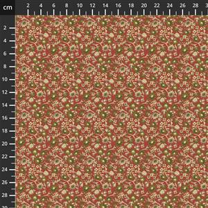 Elliot Collection Garden Burst Berry Fabric 0.5m