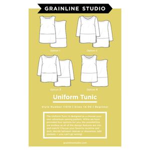 Uniform Tunic Pattern Size 14-30 By Grainline Studio