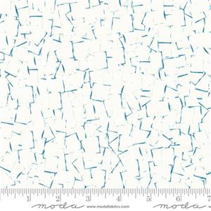 Moda Janet Clare Bluebell Collection Shadowgraph Blenders Geometric Cloud Fabric 0.5m