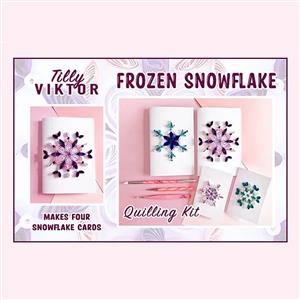 TillyViktor - Frozen Snowflake Quilling Kit with tools