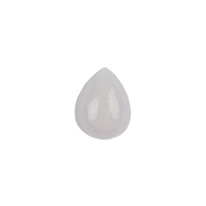 5cts Type A Lavender Jadeite Drop Cabochon Approx 10X14mm, 1pc