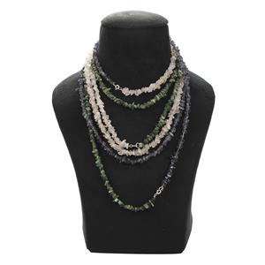 360cts Multi Gemstone Nuggets Necklace Set, Approx 2x1.5 - 13x5mm, 34