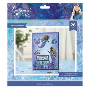 Sara Signature - Enchanted Ocean - Clear Acrylic Stamps - 8