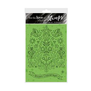 For the Love of Stamps - O Christmas Tree - 3 Stamps