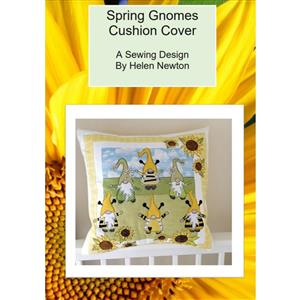 Helen Newton's Spring Gnome Applique Cushion Instructions