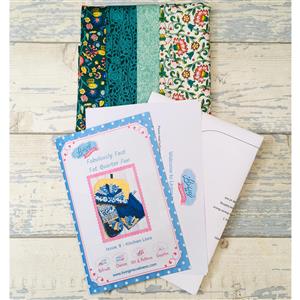Living in Loveliness Fabulously Fast Fat Quarter Fun - Issue 9 - Kitchen Love - Liberty Green