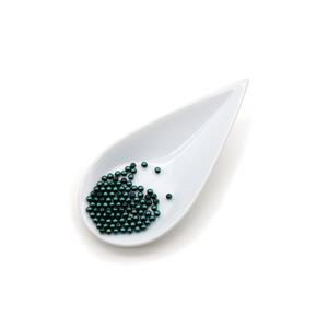 Preciosa Teal Glass Pearls, 3mm (100pcs)