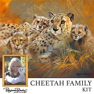 Pollyanna Pickering's The Cheetah Family Digital Kit