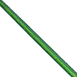 Teal -3 x Approx 1m Strands of Approx 4mm and 3 x Approx 1m Strands of Approx 6mm Glass faceted Rounds
