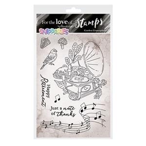 For the Love of Stamps - Snippables - A Woodland Story - Garden Gramophone