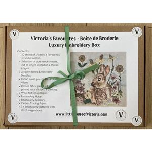 Little House of Victoria Luxury Embroidery Box - Bunny