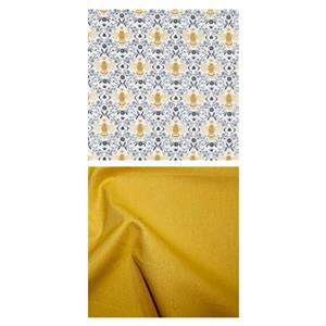 Moda Midnight In The Garden Golden Bees & Gold Fabric Bundle (1m)