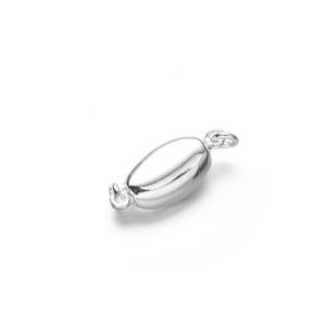 925 Sterling Silver Oval Clasp Approx 7x12mm