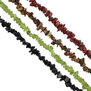Tigers Eye, Red Jasper, Peridot & Black Onyx Nugget Project With Downloadable Instructions By Mark Smith
