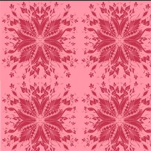 Sanntangle Diamond Pink Silhouette Fabric 0.5m