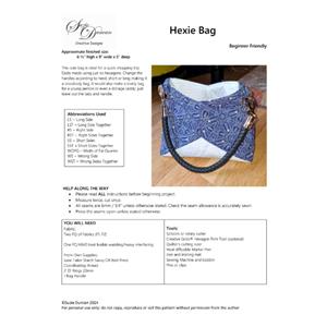 Suzie Duncan's Hexie Bag Instructions
