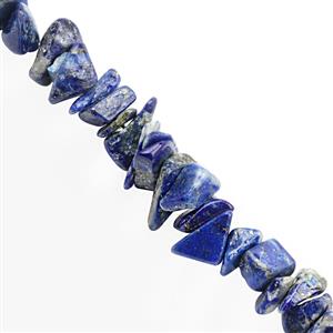 650cts Lapis Lazuli Bead Nugget Approx 4x1 to 7x3mm, 250cm Strand