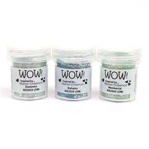 Wow - Trio Caribbean Charm - Embossing Powders Inspired by Marion Emberson