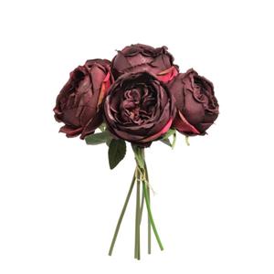 La Maison des Fleurs - Vintage Rose Hand Tie Bouquet - Mulberry 