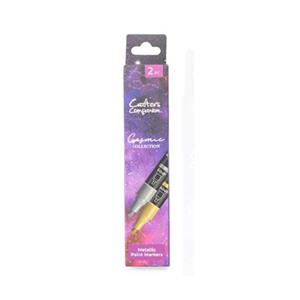 Cosmic Collection – Acrylic Paint Markers – Metallic – 2 pack