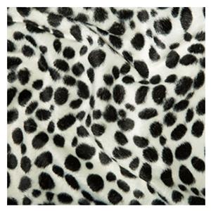 Dalmation Velboa Faux Fur Fabric Bundle (1.5m)