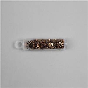 Miyuki Half Tila Dark Bronze Beads Approx 5x2mm (7.2GM/TB)