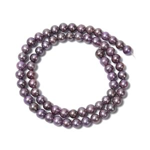Lavender Dyed Freshwater Cultured Potato Pearls Approx 6-7mm  38cm Strand
