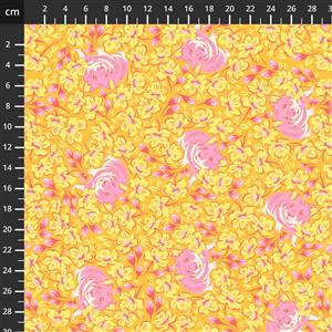 Tula Pink Besties Collection Chubby Cheeks Buttercup Fabric 0.5m