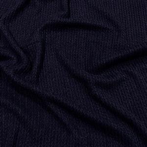 Rope-Knit Navy Fabric 0.5m