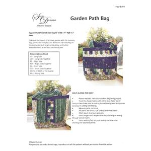Suzie Duncan Garden Path Bag Instructions