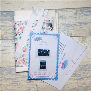 Living in Loveliness - Liberty Rose Craft Clutch Kit