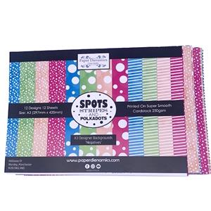 The Spots, Stripes & Polkadots Negative Bottle Box Collection - Makes 12