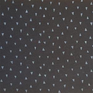 Tone on Tones Black Tossed Triangles Fabric 0.5m