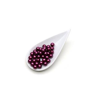 Preciosa Magenta Glass Pearls, 8mm (50pcs)