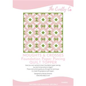 The Crafty Co Noughts & Crosses Quilt Instructions