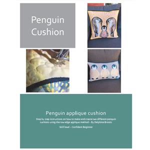 Delphine Brooks Penguin Applique Cushion Instructions