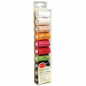 Sew Easy Quilter's Thread Pack 10 x 500m